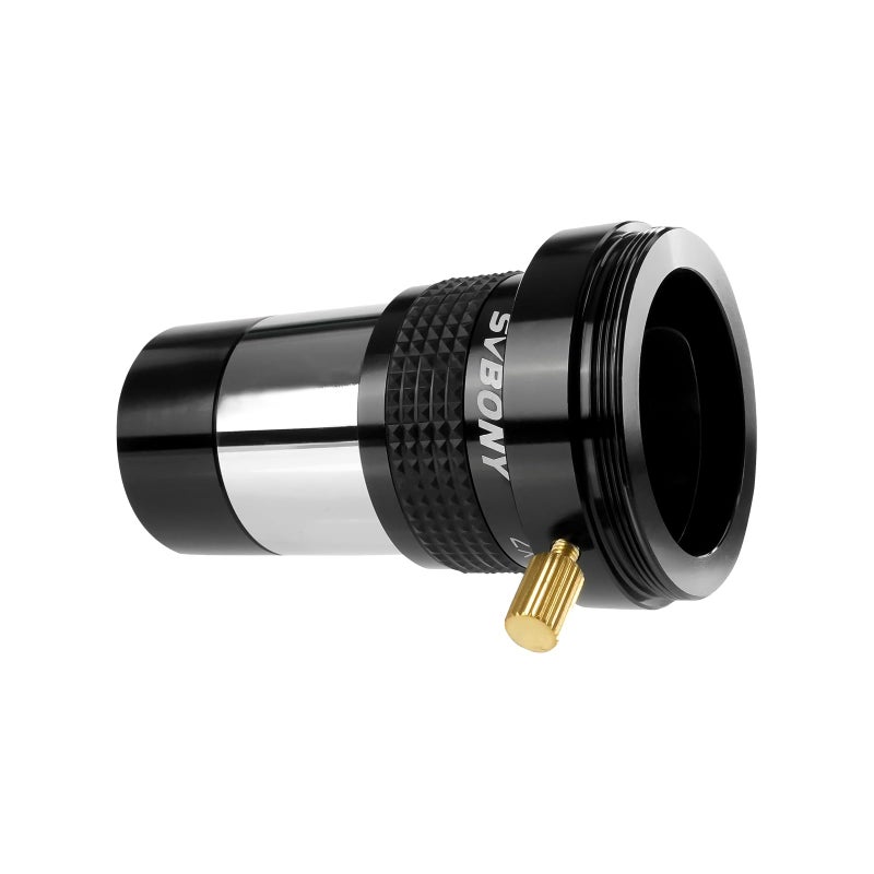 SVBONY SV137 2X Barlow Lens 1.25 inch Metal Body Fully Multi-Coated Telescope Accessory Internal Brass Ring with Male T-Thread for Telescope - Image 1